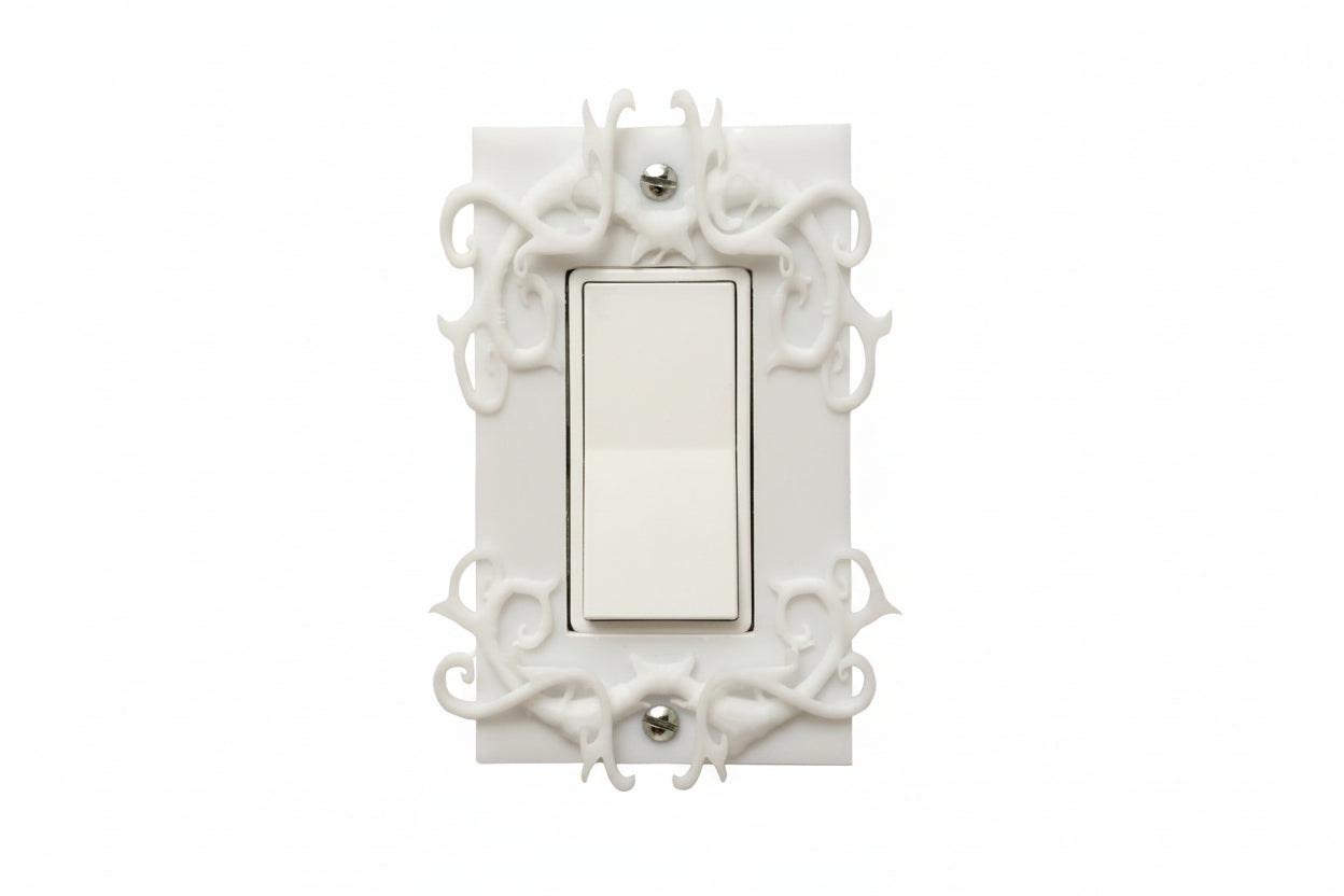 Filigree Light Switch Holder